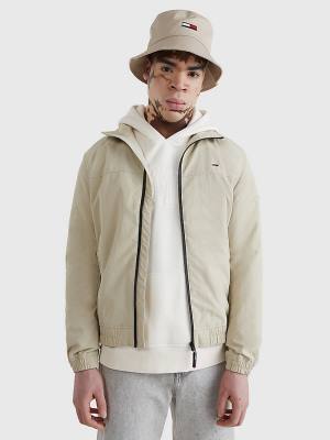 Beige Tommy Hilfiger Classics Bomber Men's Jackets | TH046TRG