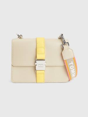 Beige Tommy Hilfiger Tommy Jeans Item Small Crossover Women's Bags | TH460DSH