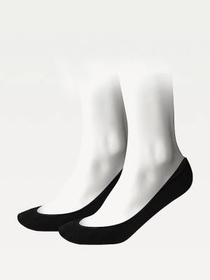 Black Tommy Hilfiger 2-Pack Ballerina Women's Socks | TH316UFW