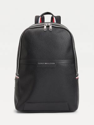 Black Tommy Hilfiger Casual Backpack Men's Bags | TH284EUP