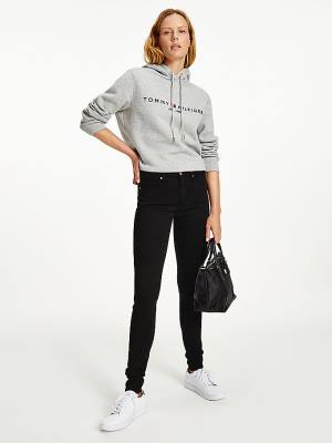 Black Tommy Hilfiger Como Heritage Skinny Fit Women's Jeans | TH937GAO