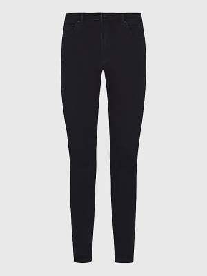 Black Tommy Hilfiger Curve Harlem High Waisted Super Skinny Black Women's Jeans | TH018MCY