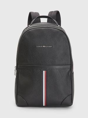 Black Tommy Hilfiger Downtown Backpack Men's Bags | TH856FHD