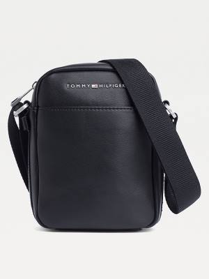 Black Tommy Hilfiger TH City Small Reporter Men's Bags | TH873OYM