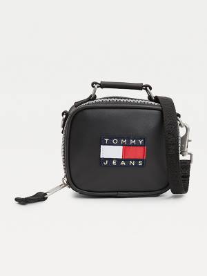 Black Tommy Hilfiger Tommy Badge Nano Women's Bags | TH426VGC