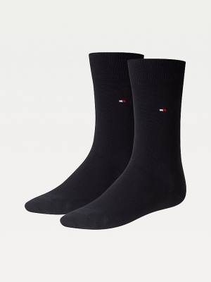 Blue Tommy Hilfiger 2-Pack Classic Men's Socks | TH318SNE