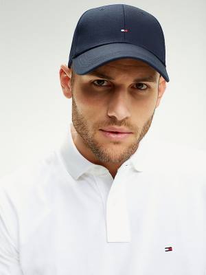 Blue Tommy Hilfiger Classic Baseball Cap Men's Hats | TH569PAV