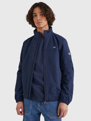 Blue Tommy Hilfiger Classics Bomber Men's Jackets | TH629ASR