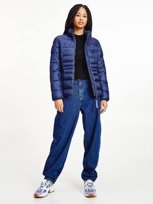 Blue Tommy Hilfiger Down Quilted Women's Jackets | TH304SFX