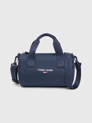 Blue Tommy Hilfiger Essential Logo Crossover Women's Bags | TH815NIR