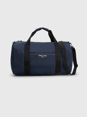 Blue Tommy Hilfiger Essential Logo Duffle Men's Bags | TH832LDA