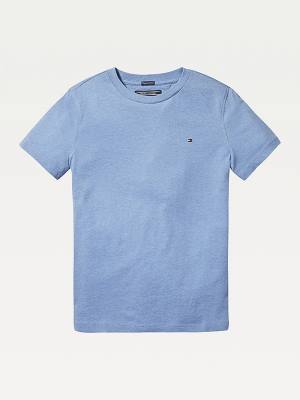 Blue Tommy Hilfiger Essential Organic Cotton Boys' T Shirts | TH681QSZ