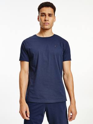 Blue Tommy Hilfiger Organic Cotton Men's Pyjamas | TH614JIU