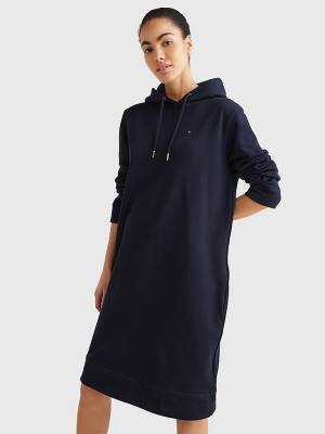 Blue Tommy Hilfiger Organic Cotton Women's Dress | TH501UGL