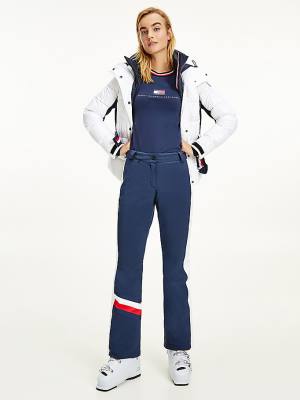 Blue Tommy Hilfiger Rossignol Colour-Blocked Ski Women's Pants | TH306KXY