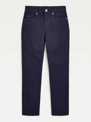 Blue Tommy Hilfiger Scanton Slim Boys' Pants | TH670BQE