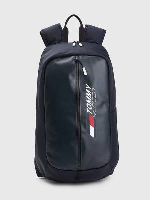 Blue Tommy Hilfiger Sport Backpack Men's Bags | TH627SOV