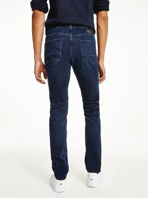 Denim Tommy Hilfiger Bleecker Slim Faded Men's Jeans | TH850UXV