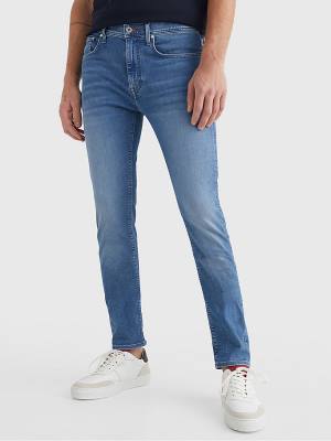 Denim Tommy Hilfiger Bleecker Slim Men's Jeans | TH945FCN