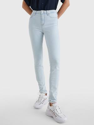 Denim Tommy Hilfiger Como Mid Rise Skinny Women's Jeans | TH721ECQ