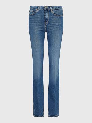 Denim Tommy Hilfiger Curve Mid Rise Bootcut Women's Jeans | TH896BEF