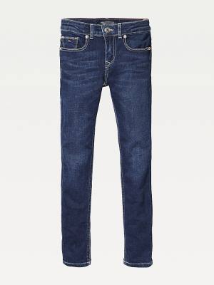 Denim Tommy Hilfiger Dark Wash Skinny Boys' Jeans | TH421MSV