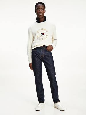 Denim Tommy Hilfiger Denton Straight Men's Jeans | TH879GER