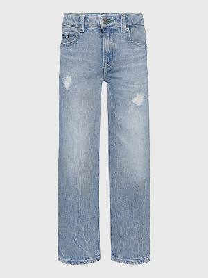 Denim Tommy Hilfiger Girlfriend Faded Distressed Girls' Jeans | TH714EGF