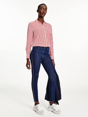 Denim Tommy Hilfiger Harlem High Rise Super Skinny Women's Jeans | TH615MIS