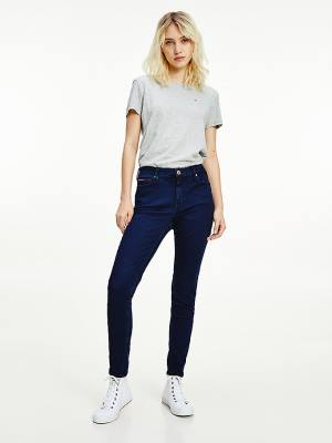 Denim Tommy Hilfiger Nora Mid Rise Skinny Fit Women's Jeans | TH821JVP