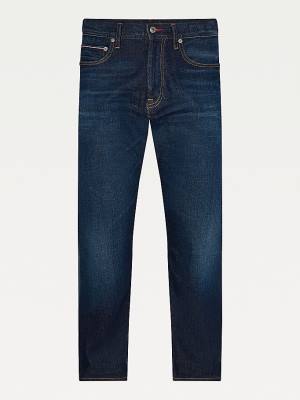 Denim Tommy Hilfiger Plus Mercer Straight Faded Men's Jeans | TH473MZD