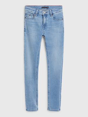 Denim Tommy Hilfiger Simon Skinny Faded Boys' Jeans | TH943CRK