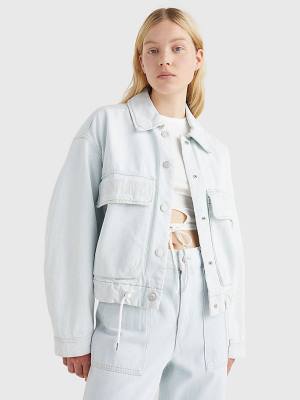 Denim Tommy Hilfiger Surplus Denim Women's Jackets | TH234FXR