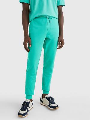 Green Tommy Hilfiger 1985 Essential Stretch Joggers Men's Pants | TH746QXR