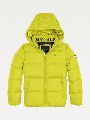 Green Tommy Hilfiger Essential Down Boys' Jackets | TH531PGJ