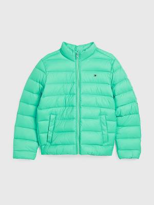 Green Tommy Hilfiger Recycled Down Boys' Jackets | TH508SMT