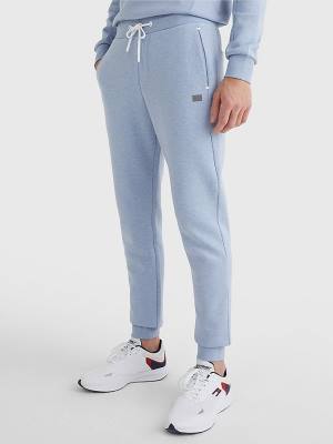 Grey Tommy Hilfiger Tech Essentials Joggers Men's Pants | TH260FHJ