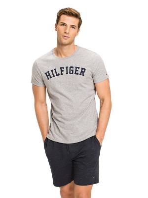 Grey Tommy Hilfiger Tommy Hilfiger Logo Men's Pyjamas | TH531CIO