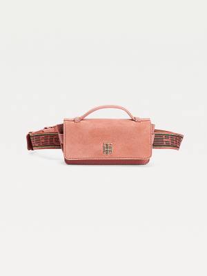 Orange Tommy Hilfiger TH Soft Monogram Belt Women's Bags | TH426EWC