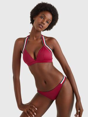 Pink Tommy Hilfiger Cheeky Fit Bikini Bottoms Women's Swimwear | TH532PXI