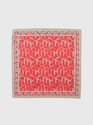 Pink Tommy Hilfiger Iconic Silk Bandana Women's Scarves | TH847AGI