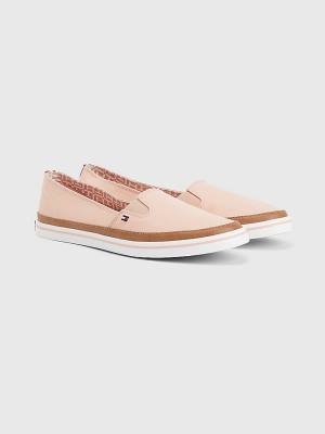 Pink Tommy Hilfiger Iconic Slip-On Women's Sneakers | TH541WSD