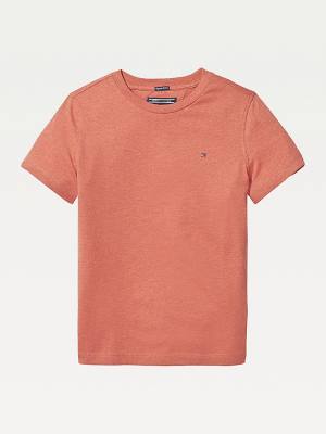 Red Tommy Hilfiger Essential Organic Cotton Boys' T Shirts | TH436EOX