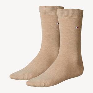 White Tommy Hilfiger 2-Pack Classic Men's Socks | TH635QPZ