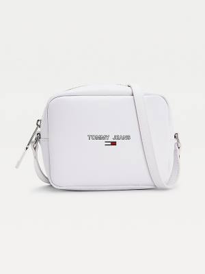 White Tommy Hilfiger Essential Logo Camera Women's Bags | TH162APV