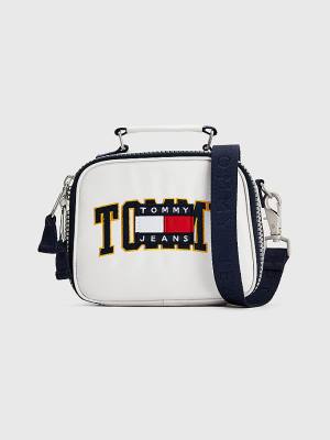 White Tommy Hilfiger Heritage Crossover Women's Bags | TH372OMR