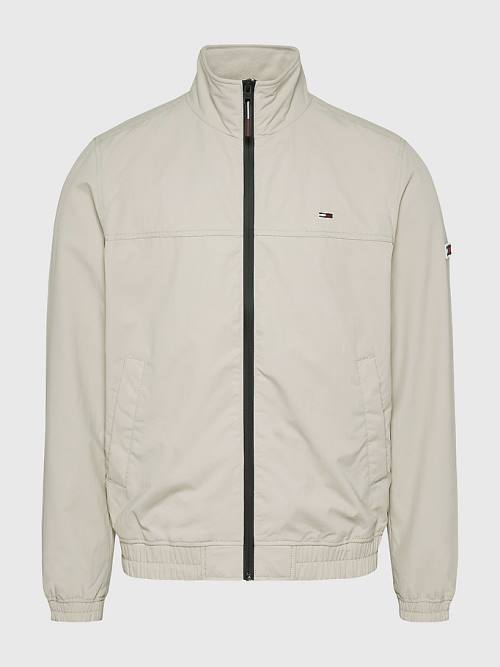 Beige Tommy Hilfiger Classics Bomber Men's Jackets | TH046TRG