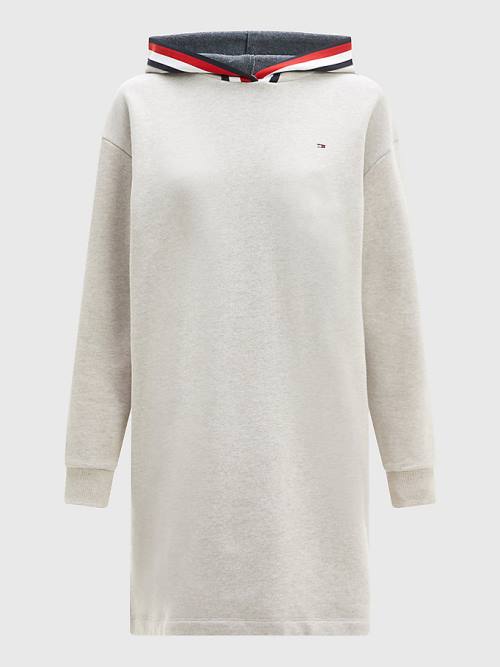 Beige Tommy Hilfiger Exclusive Signature Detail Women\'s Dress | TH158ODU