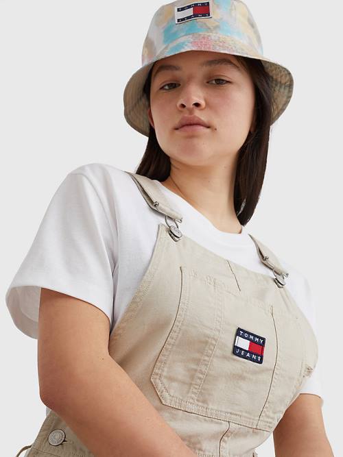 Beige Tommy Hilfiger Surplus Dungaree Women's Dress | TH034YVE