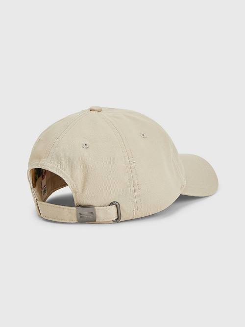 Beige Tommy Hilfiger Tommy Jeans Cap Men's Hats | TH469ZVN